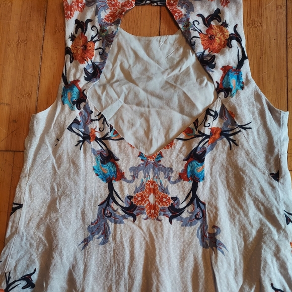 Ecote open back fairycore frock dress rayon size 8 - Picture 3 of 5